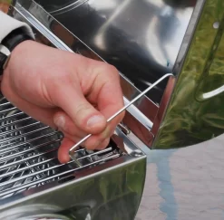 BBQ Collection Houtskoolbarbecue - Cilinder - Chroom -Thuis-BBQ 1200x1180