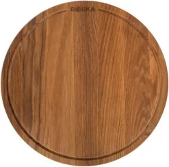 Boska Pizzaplank Friends L - BBQ Accessoires - Eikenhout - Handige Opvanggeul - Ø 34 Cm -Thuis-BBQ 1200x1186 2