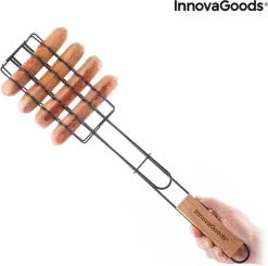 Innovagoods BARBECUEGRIL VOOR WORSTJES SOSKET - Bbq Accesoires - Bbq Accesoires Rooster -Thuis-BBQ 1200x1188 1