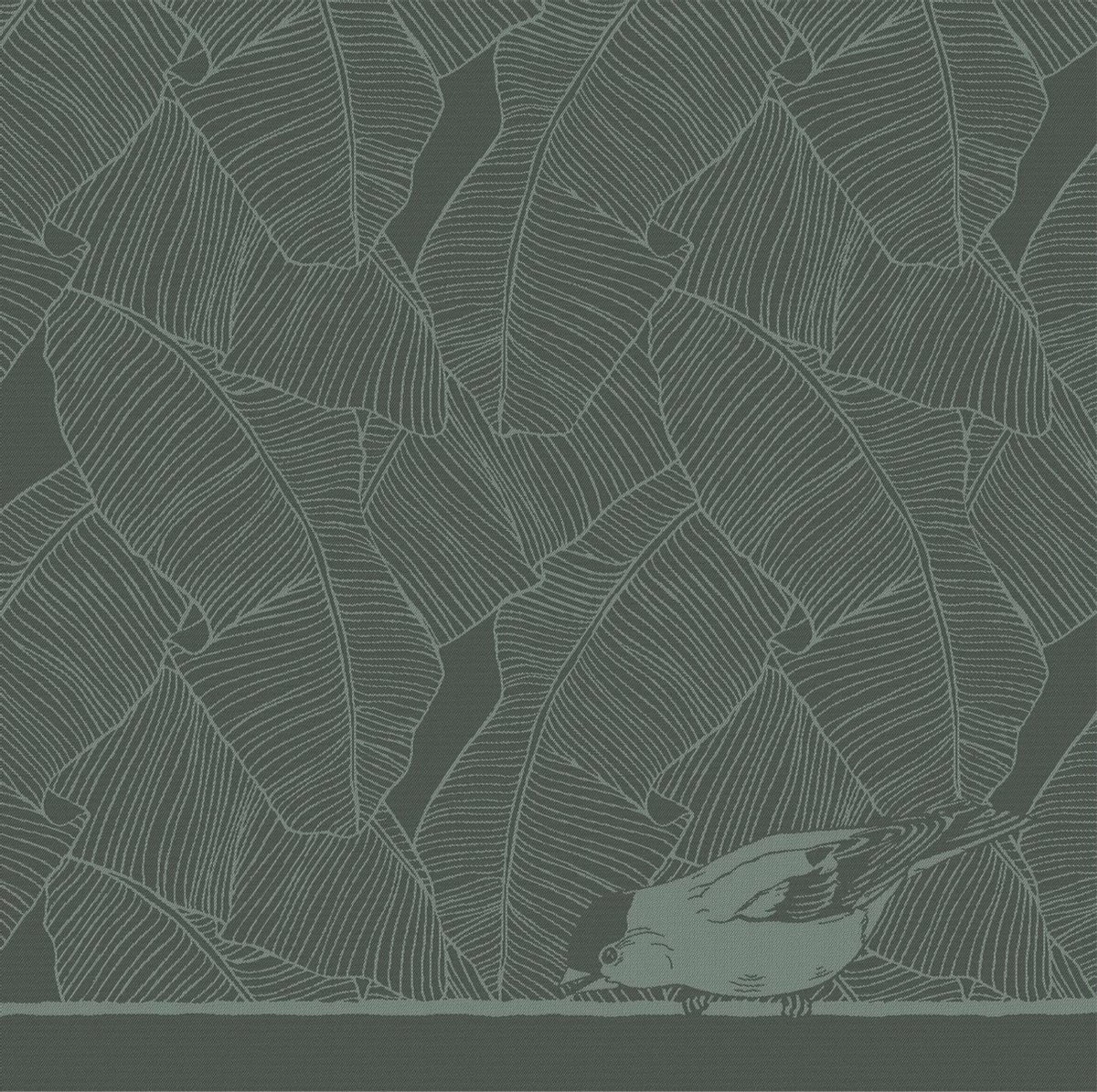 DDDDD Birdy - 2 Theedoeken & 2 Keukendoeken - Green 2 DDDDD Birdy - 2 Theedoeken & 2 Keukendoeken - Green - Afbeelding 2