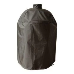Merkloos Kamado BBQ Large Beschermhoes Cover Tot 25" Inch - Hoes Zwart Groot - O.a. Big Green Egg, Grill Guru, Kamado Joe Classic, Patton, The Bastard, Takumi, Tarrington House -Thuis-BBQ 1200x1200 1030