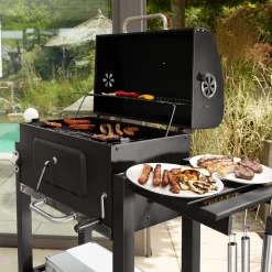 TecTake Florian Houtskoolbarbecue - 55x36 - Zwart 15 TecTake Florian Houtskoolbarbecue - 55x36 - Zwart -Thuis-BBQ 1200x1200 116