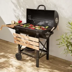 Alice's Garden | BBQ Serge | Houtskool | 114x75x98cm | Zwart