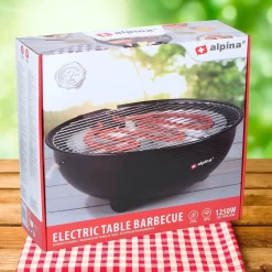 Alpina Elektrische BBQ - Tafel-Barbecue - Geen Rook - Binnen Barbecueën - 1250W - Ø 30 Cm - Zwart 14 Alpina Elektrische BBQ - Tafel-Barbecue - Geen Rook - Binnen Barbecueën - 1250W - Ø 30 Cm - Zwart -Thuis-BBQ 1200x1200 15