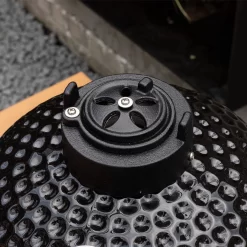 BluMill Kamado BBQ Egg - Kamado 13 Inch - Incl. Vlees Thermometer - Houtskoolbarbecues - Zwart - Ø 27cm -Thuis-BBQ 1200x1200 153