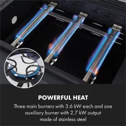 Klarstein Kingsville Double Barbecue - Houtskool- En Gasbarbecue - Smoker BBQ - Inclusief Deksels En Thermometer - Met 2 Roosters - Zwart 20 Klarstein Kingsville Double Barbecue - Houtskool- En Gasbarbecue - Smoker BBQ - Inclusief Deksels En Thermometer - Met 2 Roosters - Zwart -Thuis-BBQ 1200x1200 170