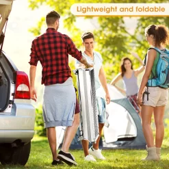 Uten - Houtskoolbarbecue - Opvouwbare Barbecue - Houtskoolbarbecues - Draagbare Camping Barbecue - 430 Roestvrij Staal Grill BBQ - 5-10 Persoon Tuin Buitenfeest - Zilver -Thuis-BBQ 1200x1200 196