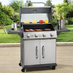 Kansas Gasgrill Barbecue - 4 Pits - RVS -Thuis-BBQ 1200x1200 206