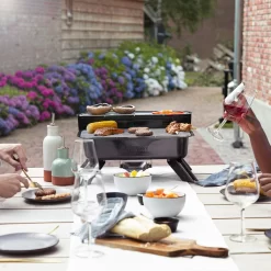 Princess 112252 Hybride Barbecue – Elektrische BBQ - Tafelmodel - 2000W - 44x 29cm - Gebruik Elektrisch Of Met Kolen -Thuis-BBQ 1200x1200 231