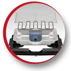 Moulinex BG134812 Barbecue Tafelblad Electrisch 2100W Zwart, Blauw, Zilver Barbecue -Thuis-BBQ 1200x1200 238