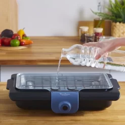 Moulinex BG134812 Barbecue Tafelblad Electrisch 2100W Zwart, Blauw, Zilver Barbecue -Thuis-BBQ 1200x1200 240