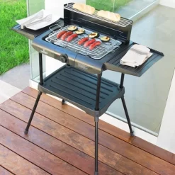 Excellent Electrics Elektrische Barbecue - Grilloppervlak (LxB) 36x24 Cm - 2000W - Zwart -Thuis-BBQ 1200x1200 250