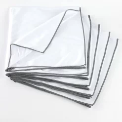 5 Stuks Poleerdoek Microvezel Glazendoek Wit 45 X 70 Cm -Thuis-BBQ 1200x1200 286