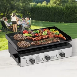 Bighorn Plancha Grill - Gasbarbecue – Tabletop – Draagbaar – 3 Branders -Thuis-BBQ 1200x1200 34