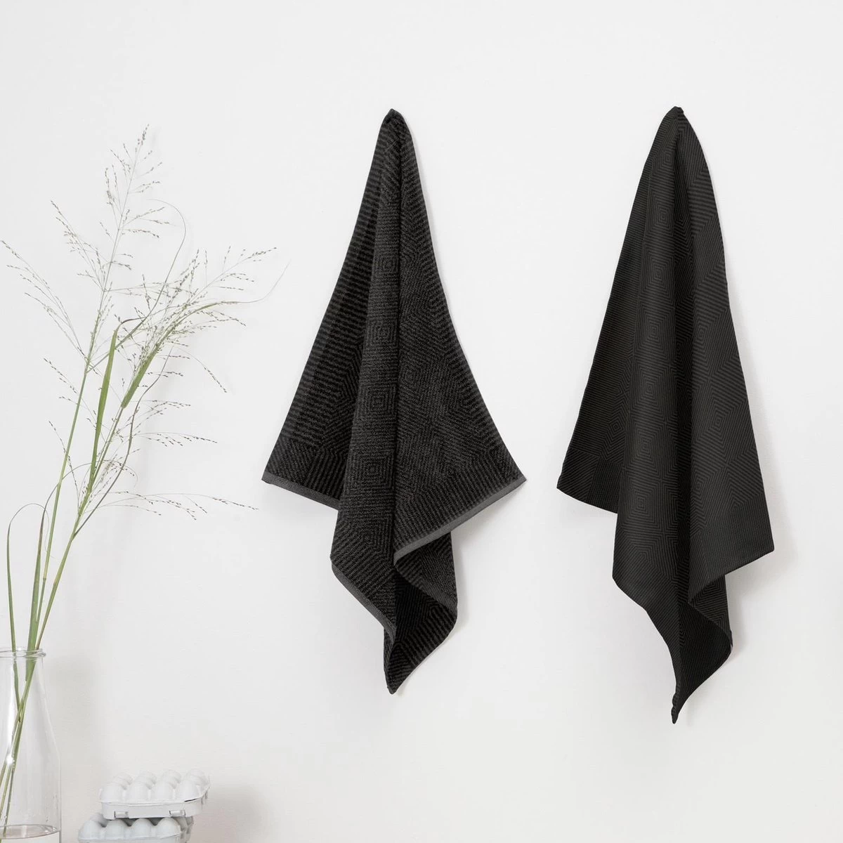 DDDDD Keukendoek Cisis (6 Stuks) - 50x55 Cm - Ebony 7 DDDDD Keukendoek Cisis (6 Stuks) - 50x55 Cm - Ebony - Afbeelding 7