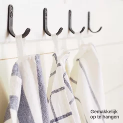 Theedoekenset Roma - Glazendoeken - 70x50 - Set Van 2 - 100% Katoen - Glazendoeken - Gestreept -Thuis-BBQ 1200x1200 370