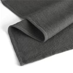 Walra Theedoeken Dry With Cubes, Stripes & Blocks - Keukenhanddoeken 3 X 50x70cm - Theedoeken En Keukendoeken Set 100% Katoen - Off Black -Thuis-BBQ 1200x1200 379