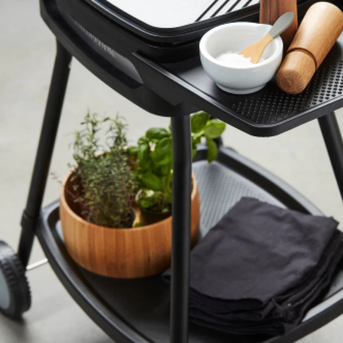 Barbecook Alexia - Elektrische Bbq - Afneembare Grill - Zijtafels - Wielen - 84x55x97cm 2 Barbecook Alexia - Elektrische Bbq - Afneembare Grill - Zijtafels - Wielen - 84x55x97cm - Afbeelding 2