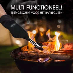 Sense Of Taste Ovenwanten - 2 Stuks - Ovenhandschoenen - Hittebestendig - 230°C - Siliconen - Zwart - Koken - Extra Lang -Thuis-BBQ 1200x1200 452