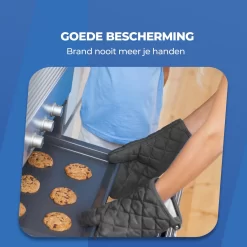 Roegaarden Ovenwanten - 100% Katoen - Hittebestendig - 2 Stuks -Thuis-BBQ 1200x1200 456