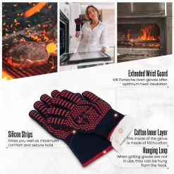 MR. PANACHE Premium BBQ Handschoenen - Ovenhandschoenen - Hittebestendig Tot 500°C - Maximale Grip - Extra Lang Manchet 9 MR. PANACHE Premium BBQ Handschoenen - Ovenhandschoenen - Hittebestendig Tot 500°C - Maximale Grip - Extra Lang Manchet -Thuis-BBQ 1200x1200 475