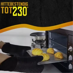 Ovenwanten Met Anti-Slip 2 Stuks - Ovenhandschoenen - BBQ Handschoen - Pannenlappen -Thuis-BBQ 1200x1200 513