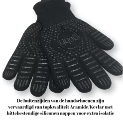 Gohh 2 BBQ Handschoenen Ovenhandschoenen (Aramide En Kevlar) Beschermt Tot 500 °C - Extra Lang -Thuis-BBQ 1200x1200 523