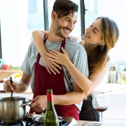 Viedouce 2 Pack Schort - Keukenschort - BBQ BIB Apron - Waterbestendig - Incl. Voorzak - Verstelbaar - Rood - (78 X 75 Cm) -Thuis-BBQ 1200x1200 533