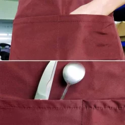 Viedouce 2 Pack Schort - Keukenschort - BBQ BIB Apron - Waterbestendig - Incl. Voorzak - Verstelbaar - Rood - (78 X 75 Cm) -Thuis-BBQ 1200x1200 534