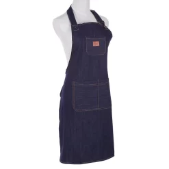 Merkloos Denim Schort - Dames - Heren - Spijkerstof - Keuken Schort - Koken - Koks Schort - Hobby - BBQ - Hip - CADEAU TIP! -Thuis-BBQ 1200x1200 540