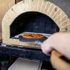 Boska Pizzaschep Barbecue - Kort Handvat - Stabiel - Aluminium - Eikenhout - BBQ Accessoires -Thuis-BBQ 1200x1200 589