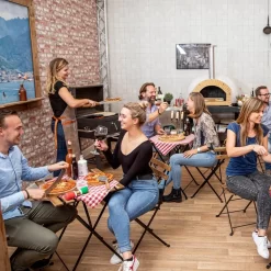 Boska Pizzaschep Barbecue - Kort Handvat - Stabiel - Aluminium - Eikenhout - BBQ Accessoires -Thuis-BBQ 1200x1200 590