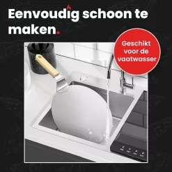 GrillX Pizzaschep Met Pizzasnijder - 30cm - In Luxe Doos - Pizzaspatel Voor BBQ & Oven - BBQ Accesoires Gereedschap 10 GrillX Pizzaschep Met Pizzasnijder - 30cm - In Luxe Doos - Pizzaspatel Voor BBQ & Oven - BBQ Accesoires Gereedschap -Thuis-BBQ 1200x1200 593