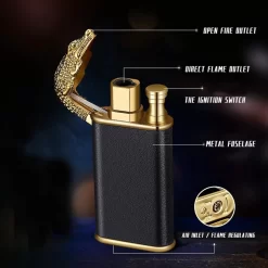 Dragon Lighter - Draak Aansteker - Dual Flame - Vuur Aansteker - Verschillende Vlamgrootte - Hervulbaar - WBV™ 5 Dragon Lighter - Draak Aansteker - Dual Flame - Vuur Aansteker - Verschillende Vlamgrootte - Hervulbaar - WBV™ -Thuis-BBQ 1200x1200 627