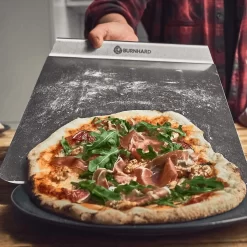 Burnhard Pizzasteen 38 X 30 X 1,5 Cm + Pizzaschep -Thuis-BBQ 1200x1200 647