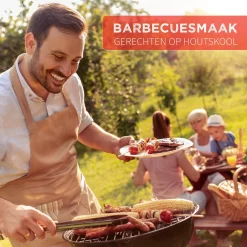BBQ Collection Houtskoolbarbecue - Kogelbarbecue 45 X 60 Centimeter - Ronde Barbecue - Barbecue Op Wielen - Zwart - Metaal -Thuis-BBQ 1200x1200 66
