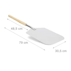 Relaxdays Pizzaschep - Vierkant - Metaal -Thuis-BBQ 1200x1200 781