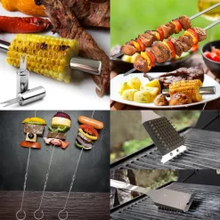 Saveur Royal® 35-delige Barbecue Gereedschapset In Roestvrij Staal - BBQ Grill Set Met Draagtas - Barbecuegerei-sets - Barbecue Accessoires Gereedschap - 35-delig -Thuis-BBQ 1200x1200 809