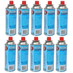 Kookstel Gasflessen Butaan Gas - 10 Stuks A 227 Gram - Gasbus Navulling