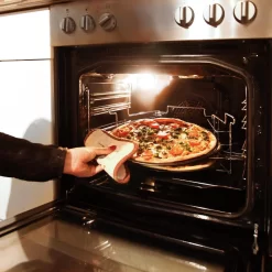 Relaxdays 3 Pizaplaten Met Pizzarek, Pizza Bakplaat Rond 33 Cm, Pizzaplaat 3stuk -Thuis-BBQ 1200x1200 865