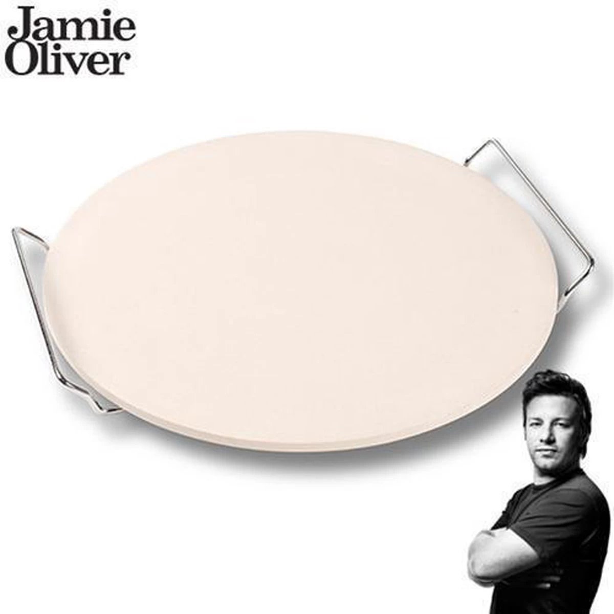 Jamie Oliver Pizzasteen - Ø 33 Cm 4 Jamie Oliver Pizzasteen - Ø 33 Cm - Afbeelding 4
