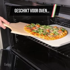 Gadgy Pizzasteen Met Pizzaschep – Cordieriet Voor Knapperige Pizzabodem – Pizzasteen Voor BBQ, Oven Of Kamado - Pizzaspatel - Pizza Set 11 Gadgy Pizzasteen Met Pizzaschep – Cordieriet Voor Knapperige Pizzabodem – Pizzasteen Voor BBQ, Oven Of Kamado - Pizzaspatel - Pizza Set -Thuis-BBQ 1200x1200 943