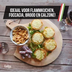 Gadgy Pizzasteen Met Pizzaschep – Cordieriet Voor Knapperige Pizzabodem – Pizzasteen Voor BBQ, Oven Of Kamado - Pizzaspatel - Pizza Set 13 Gadgy Pizzasteen Met Pizzaschep – Cordieriet Voor Knapperige Pizzabodem – Pizzasteen Voor BBQ, Oven Of Kamado - Pizzaspatel - Pizza Set -Thuis-BBQ 1200x1200 945