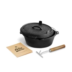 Burnhard Gietijzeren Dutch Oven - Little John 3,8 L -Thuis-BBQ 1200x1200 988