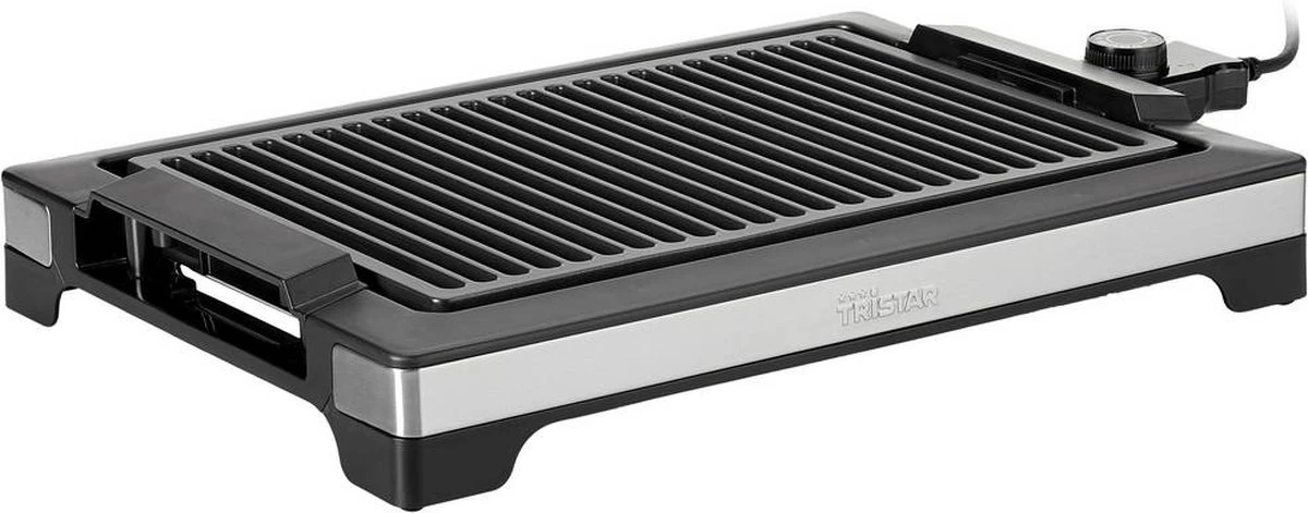 Tristar Bakplaat & Elektrische Grill BP-2780 – Elektrische Barbecue & Grillplaat – Voor Binnen En Buiten - Zwart 12 Tristar Bakplaat & Elektrische Grill BP-2780 – Elektrische Barbecue & Grillplaat – Voor Binnen En Buiten - Zwart - Afbeelding 12