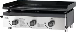 Bighorn Plancha Grill - Gasbarbecue – Tabletop – Draagbaar – 3 Branders -Thuis-BBQ 1200x505