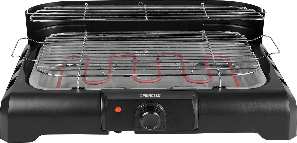 Princess 112250 Elektrische BBQ Met Zijplanken - BBQ - 40x25cm - Met En Zonder Statief Te Gebruiken - Met Zijplankjes - Ook Te Gebruiken Als Tafelgrill - 2200W 3 Princess 112250 Elektrische BBQ Met Zijplanken - BBQ - 40x25cm - Met En Zonder Statief Te Gebruiken - Met Zijplankjes - Ook Te Gebruiken Als Tafelgrill - 2200W - Afbeelding 3