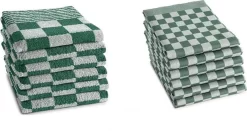 Merkloos Theedoeken En Keukendoeken Set - 6 Theedoeken - 6 Keukenhanddoeken - Groen -Thuis-BBQ 1200x635