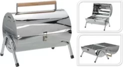 BBQ Collection Houtskoolbarbecue - Cilinder - Chroom -Thuis-BBQ 1200x651