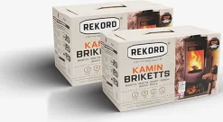 Bruinkoolbriket 10 Kg REKORD- Briketten - Brandhout-briketten Geperst -houtkachel 10kg - 18stk -Thuis-BBQ 1200x660